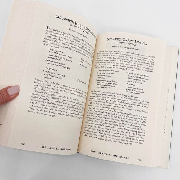 The Frugal Gourmet on Our Immigrant Ancestors Hardcover 1990 - Picture 10 of 11